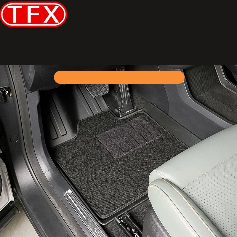 For Chery ICAR 03 Jaecoo 07 Car Floor Mats Double Layer Carpet TPE Full Surround Foot Pad Interior Floorliner Auto Accessories