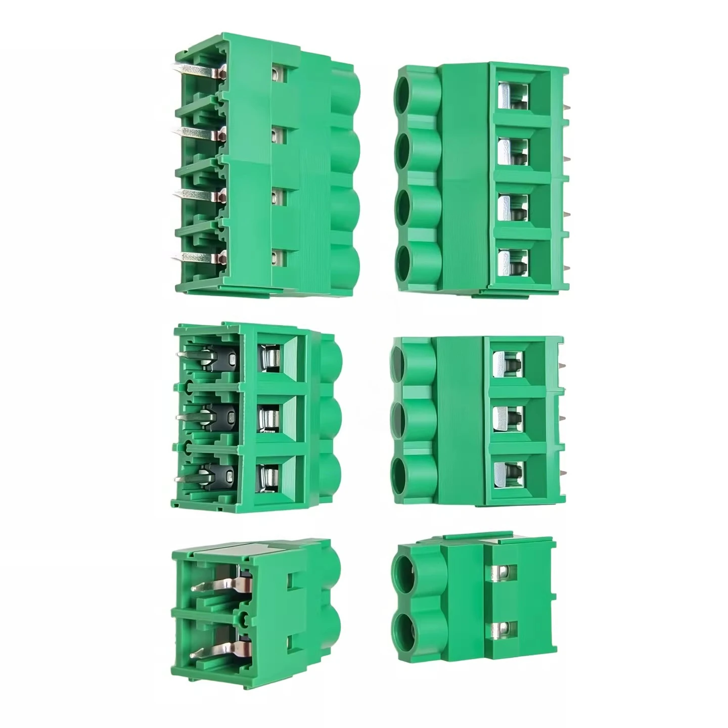 KF635 screw-type 7620 950 can be spliced with 2P 3P 4P terminal blocks with 6.35/7.62/9.5MM spacing 2pcs