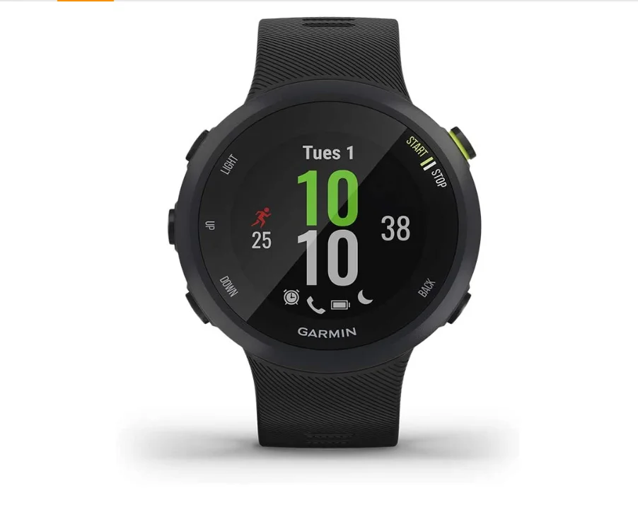 Forerunner-Montre de course avec GPS pour hommes et femmes, moniteur de fréquence cardiaque, plan d'entraînement gratuit, prise en charge des avantages, original, 45, 45S