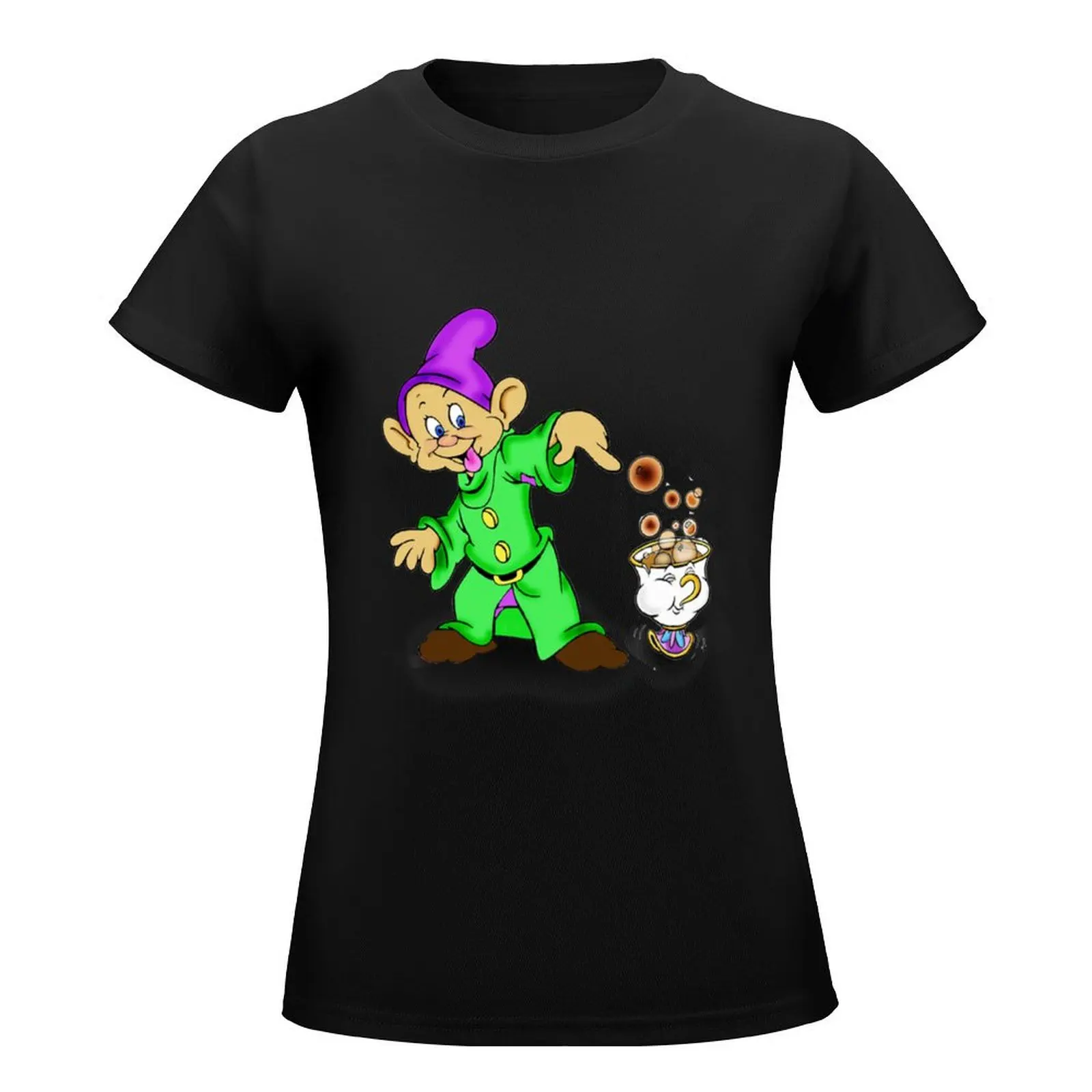 Dopey and Chip T-Shirt sweat customs design your own animal prinfor lady clothes woman t shirt