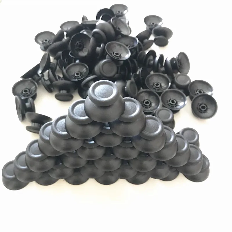 

500pcs PS4 Gray Analog Cover 3D Thumb Sticks Joystick Thumbstick Mushroom Cap For Sony playstation 4 ps4 Controller dualshock 4