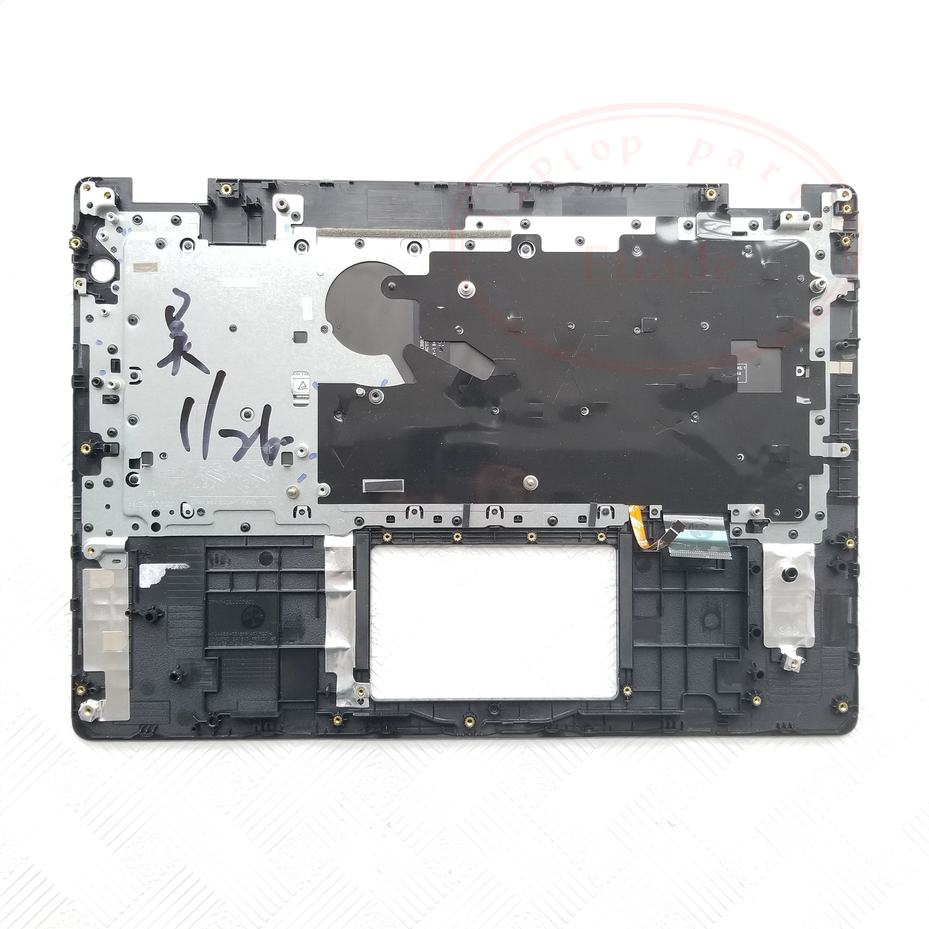 Imagem -02 - Quadro de Teclado Tampa Superior para Dell Dell Vostro 14 3480 Inspiron 14 3482 3493 Palmrest 0d2jd8 D2jd8-no Retroiluminado 95 Novo Original