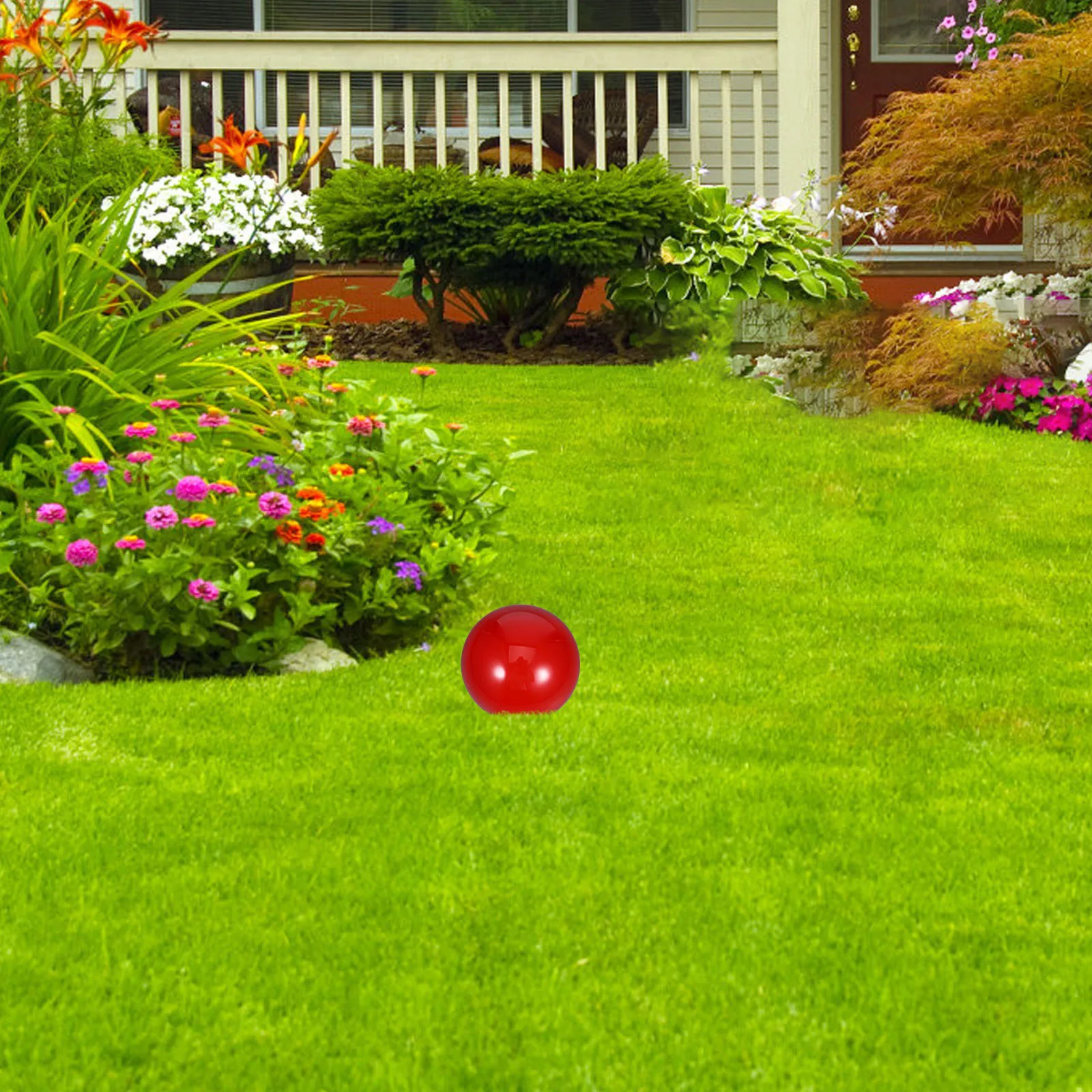 

Stainless Steel Polished Reflective Gazing Ball Diameter Garden Mirror Ball Decorative Outdoor Lawn Garden Ornament Globe