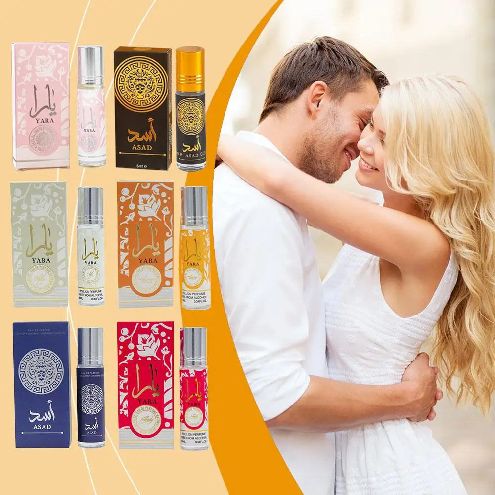 10ml árabe neutro perfume fábrica fragrância duradoura cheiro de longo tempo preto rosa amarelo branco mini tamanho feminino dubai perfume