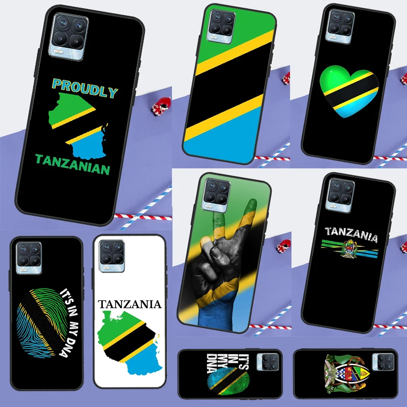 Tanzania Flag Case For Realme C55 C35 C33 C31 C30 C21Y C15 C11 8 9 10 11 Pro Plus Realme GT Neo 5 3 2T 3T