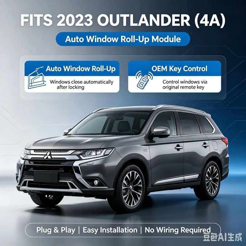 for 2023 Mitsubishi Outlander, Automatic Window Roll-Up Module, Car Modification AccessoriesAuto Window Closer