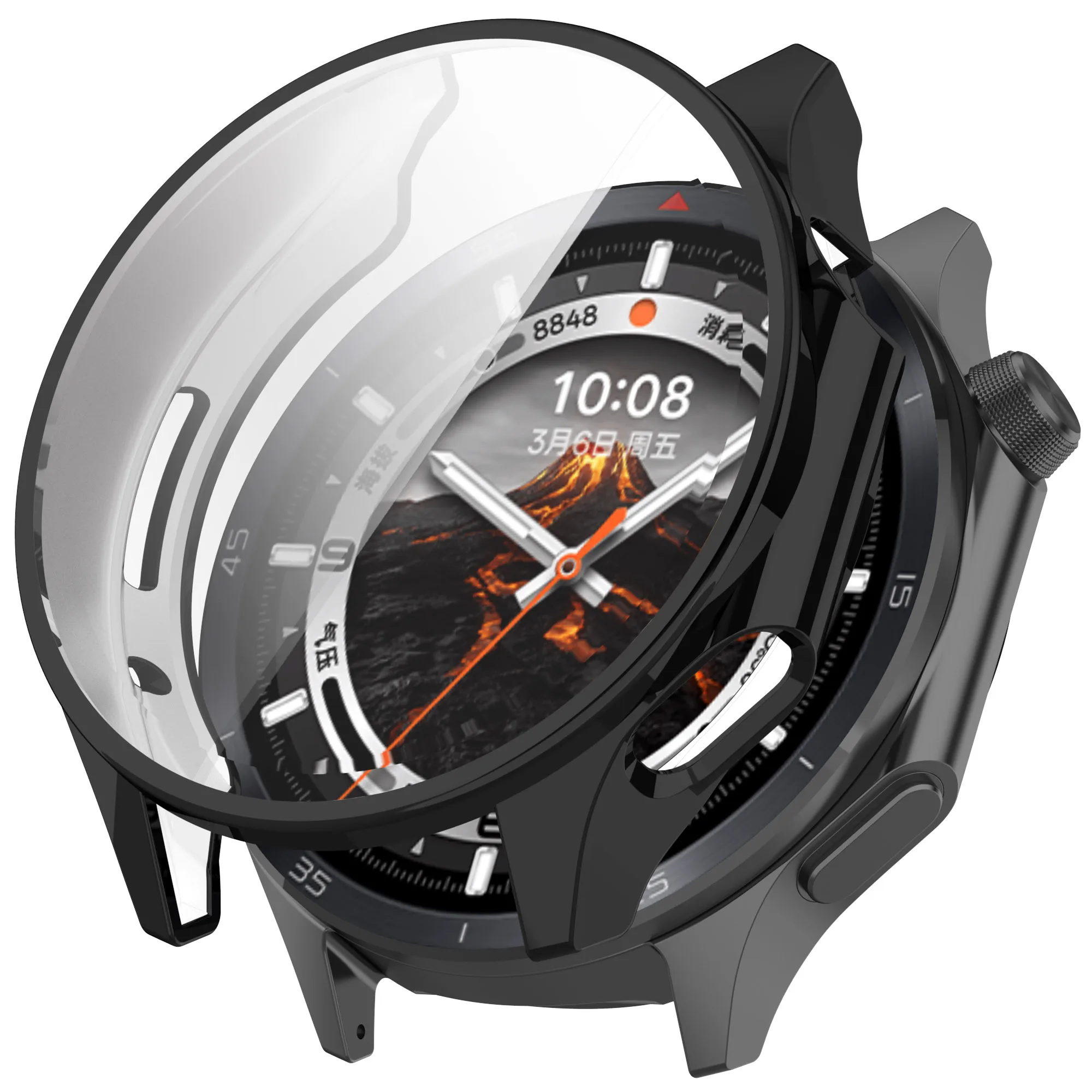 TPU Screen Protector Case Cover for Oneplus Watch 3/OPPO Watch X2 Shell Full Coverage Plating Protection Cases Accessories view 3