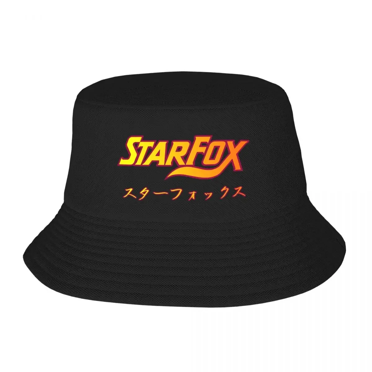 Starfox Japanese Text Bucket Hat Fashion Beach Hat Beach Ball Cap  Men Hats Women's