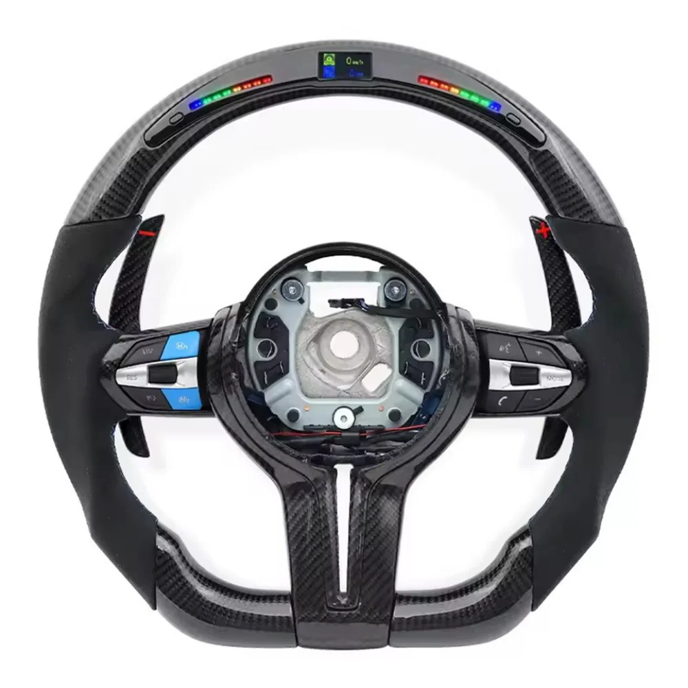 Suede M Sport F01 F06 F10 F11 F12 F20 F21 F22 F25 F26 F30 F31 F32 F33 F34 M3 F80 M4 F82 F90 M5 Steering Wheel For BMW F36