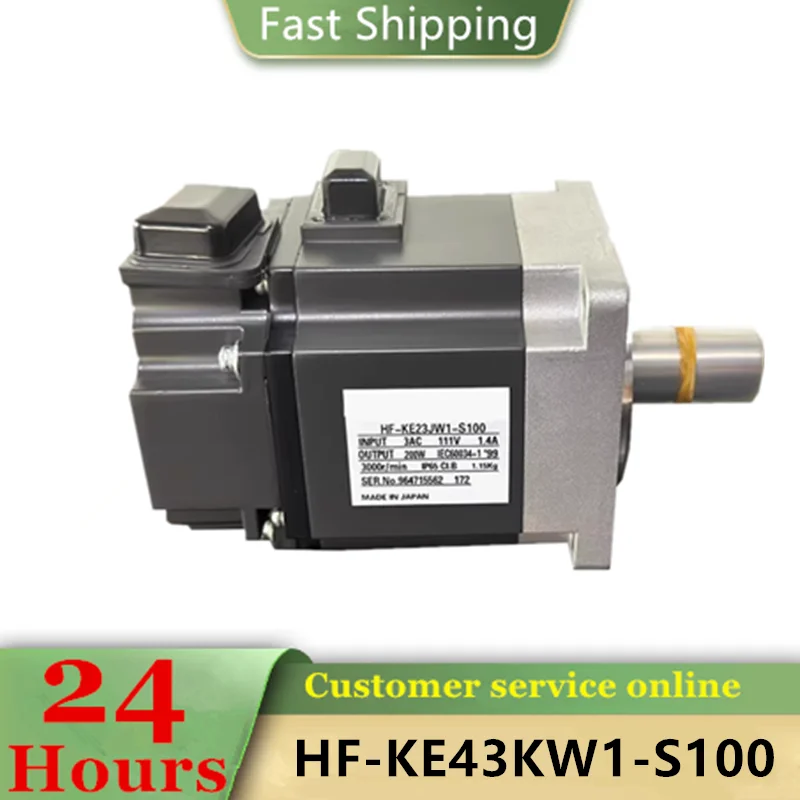 

Совершенно новый оригинальный серводвигатель Hf-ke43kw1-s100 Modelo