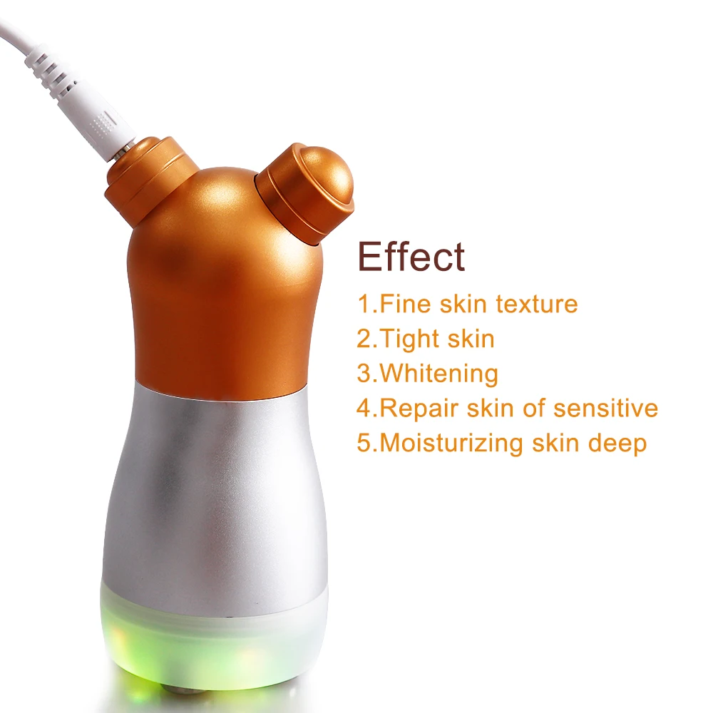 LED Photon Rejuvenation Face Mesotherapy Electroporator Radio Facial Skin Lifting Tighten Massager Needle-free Beauty Device