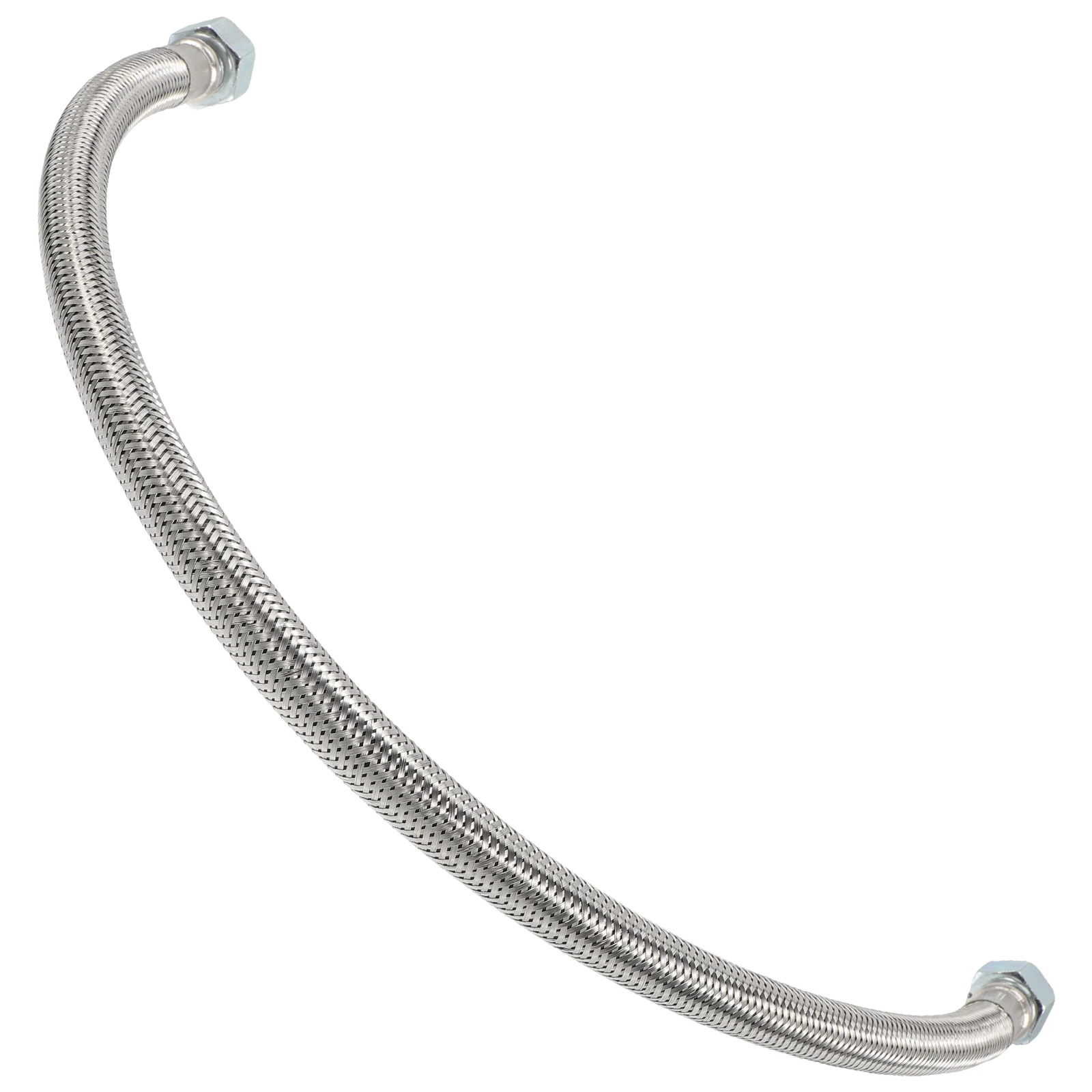 

550MM 3/8 Leader Hose Air Compressor Stainless Steel Braided Durable Pneumatic Tools Accessories One Way Valve Soft Tube Check