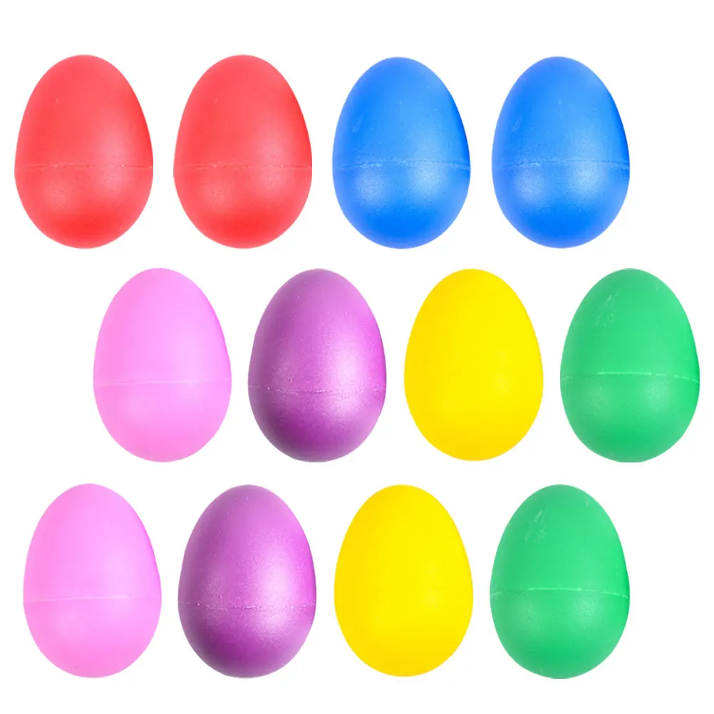 

12 Pcs Colorful S Bells ff Instrument Toy Educational Egg Musical Percussion Kids Premium Material Music