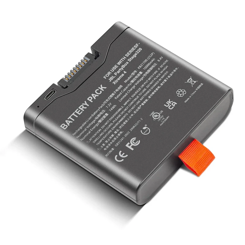 KB21700 10000mAh Battery For JBL Xtreme 4 PartyBox 320 Bluetooth Speaker