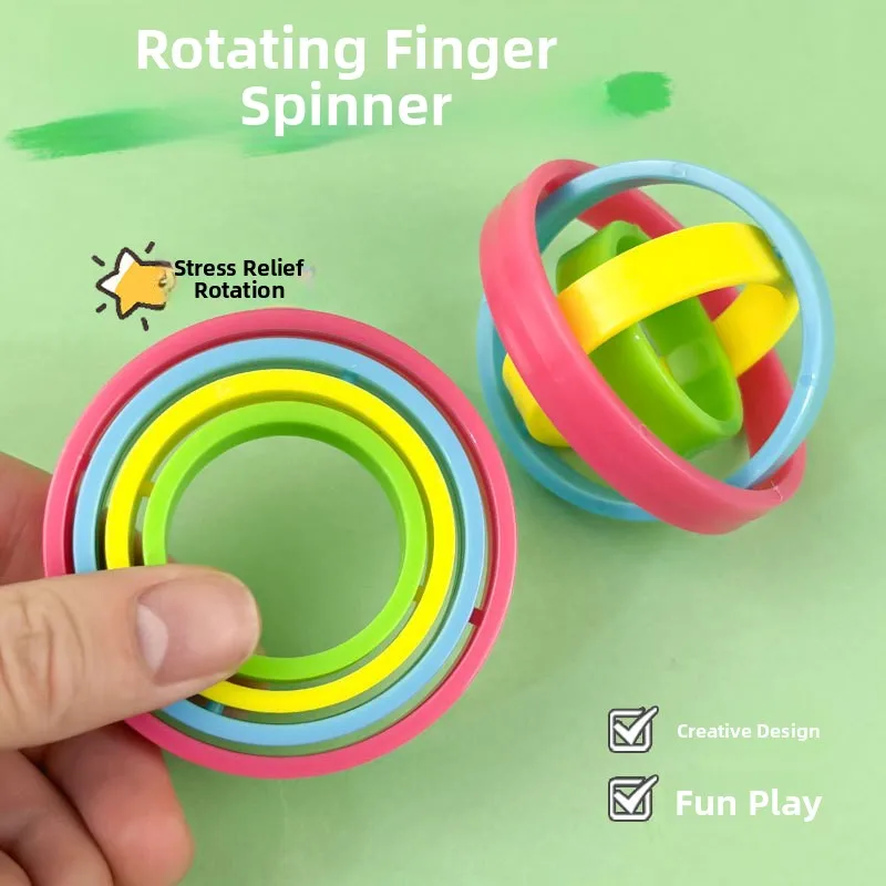 

Новая пластиковая вращающаяся игрушка-антистресс для пальцев, креативная круглая игрушка-обезьянка, детская маленькая игрушка для развлечений