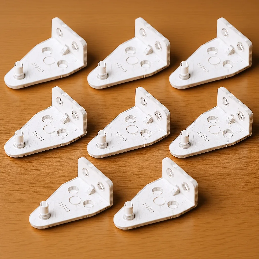 

8Pcs Blind Tilt Hook Kit Heavy Duty Plastic Tilt Connector for Venetian Blinds Smooth Operation Wand Connection Hook Roller