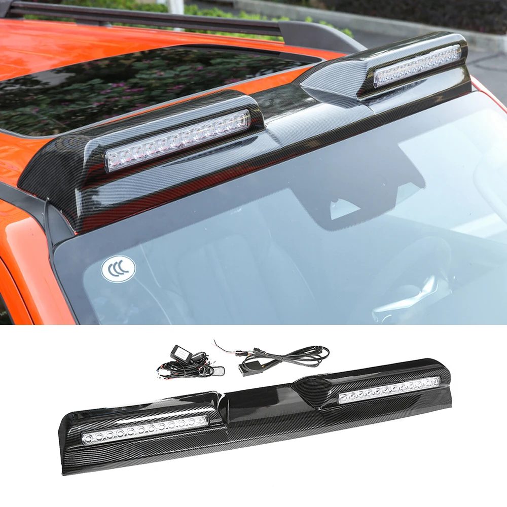 

For 2021-2025 Tank 300 Modified Vehicle Roof Spotlight Searchlight Air Deflector Lighting Lamp Brabus 300Hi4-T/330