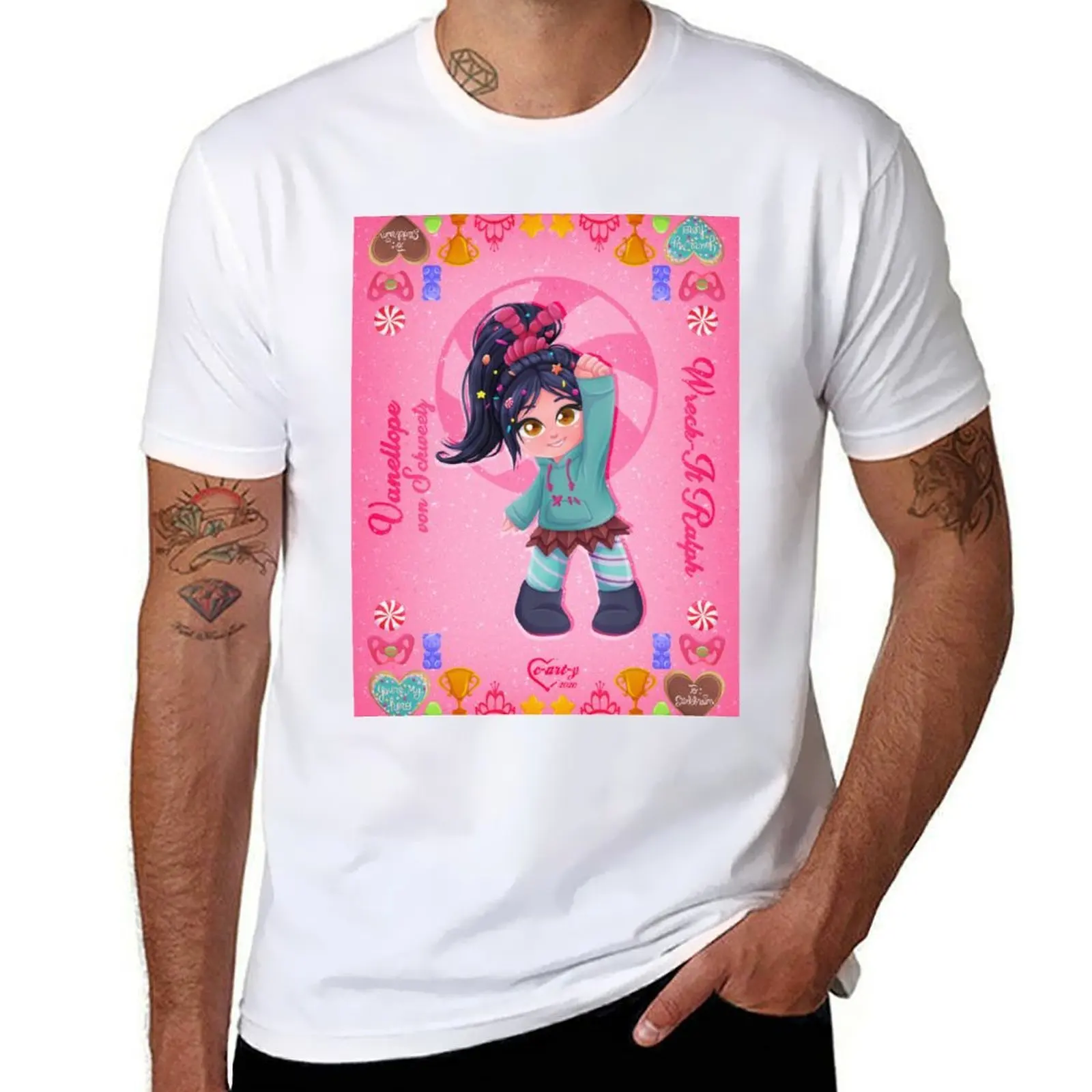 

Vanellope von Schweetz T-Shirt t shirt for man black cotton t-shirt plain for man package T-Shirt