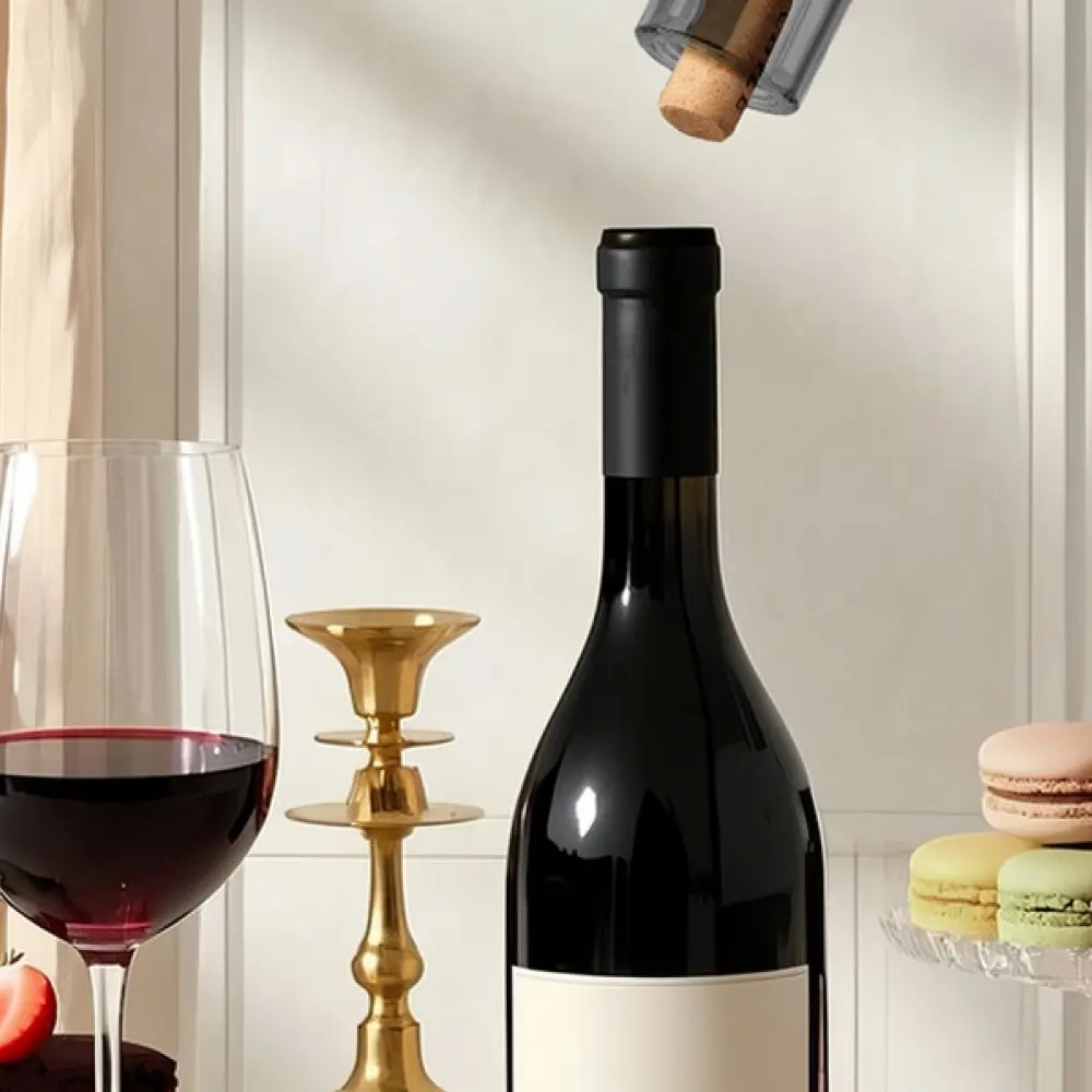 Electric Wine Bottle Opener Automatic Corkscrew Stainless Steel Kitchen Gadget Portable Tool For Holiday Event Party Supply