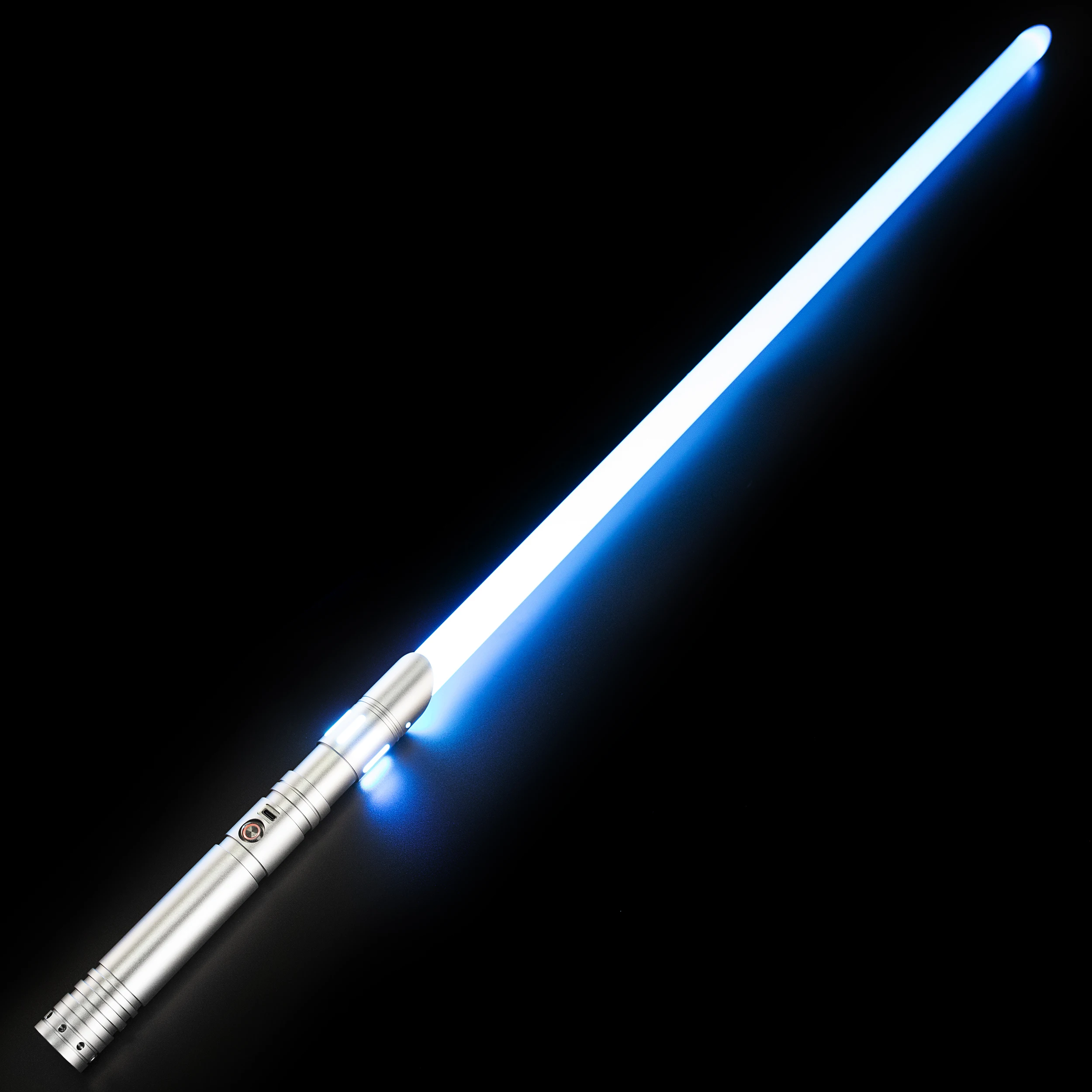 DamienSaber Xeno 3.0 Pixel Lightsaber, Smooth Swing Metal Hilt, RapDueling Light Sabers, Laser Sword Toys, 34 Sound Uniform ts