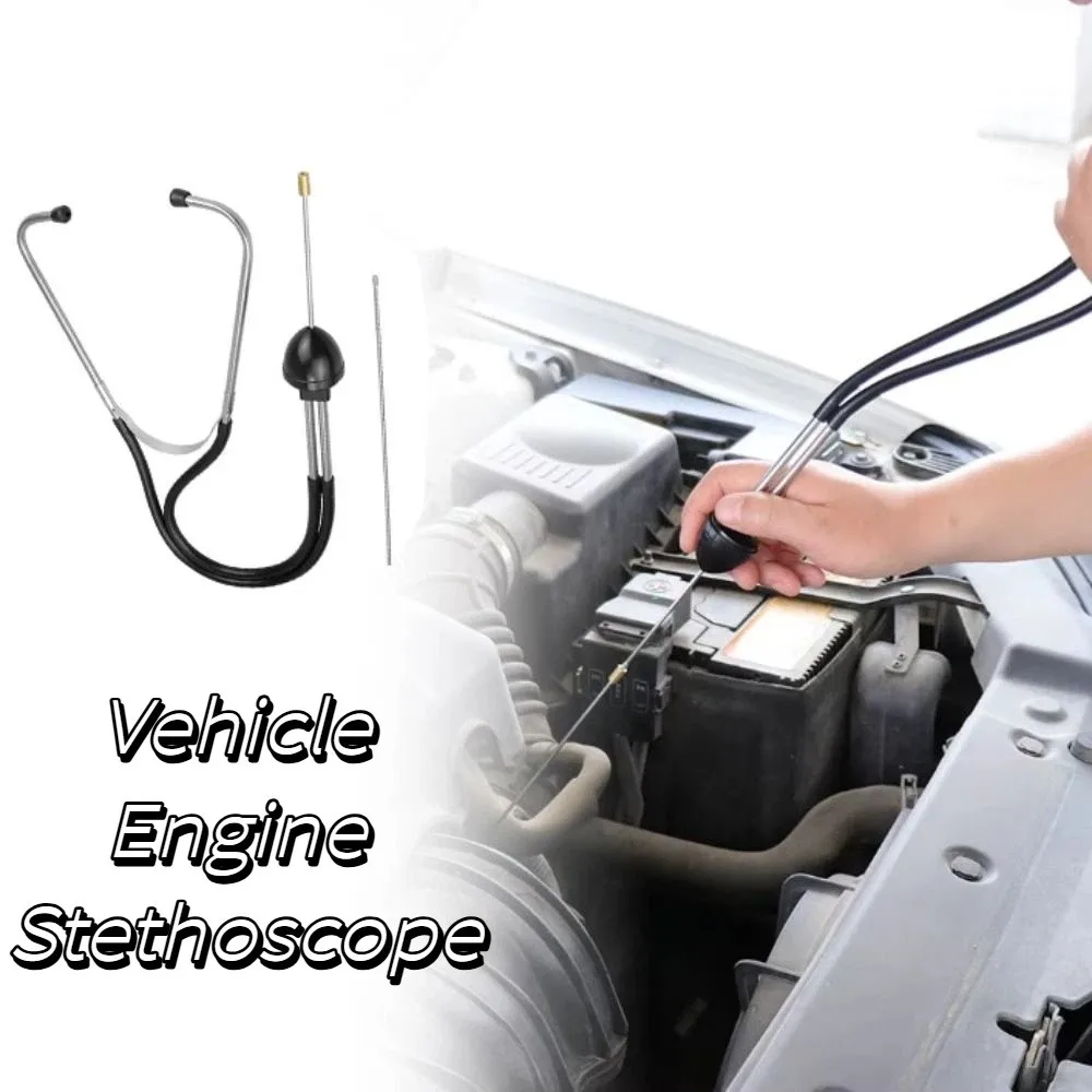 Stainless Steel Auto Cylinder Stethoscope Professional Diagnostic Car Engine Diagnostic Tool Car Detection Tool