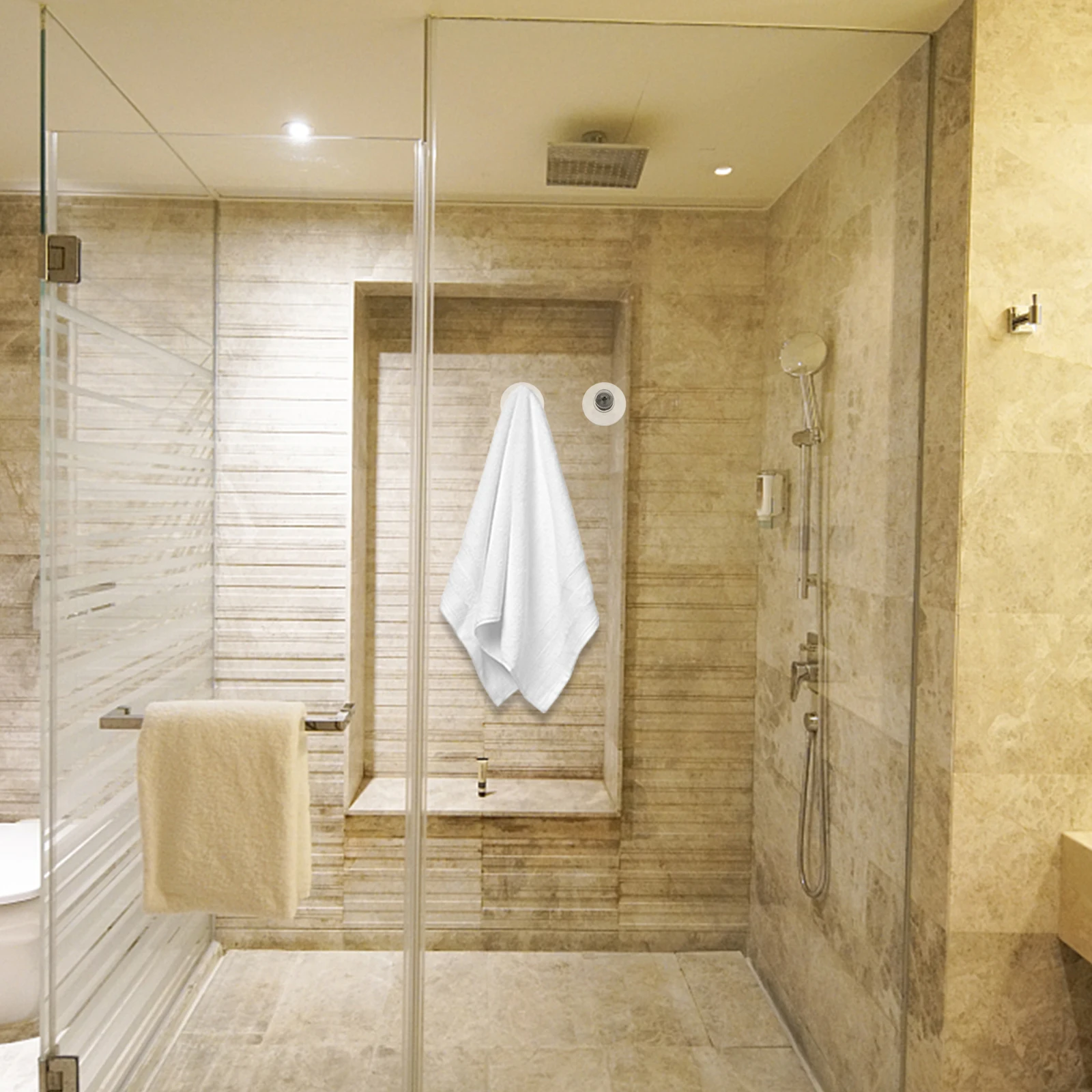 

10pcs PVC Clear Suction Cups 32mm Heavy Duty Multipurpose Wall Mount Clothes Rack Phone Holder Screw Nut Structure No Damage