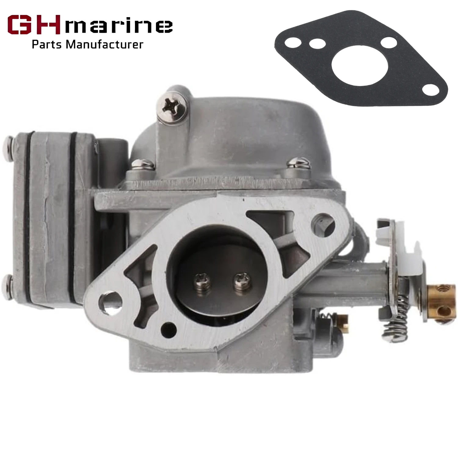 Marine Carbs Carburetor Assy with Gasket For Mercury Mariner 4HP 5HP 2-Stroke Outboard Engine Models 812648 812648T