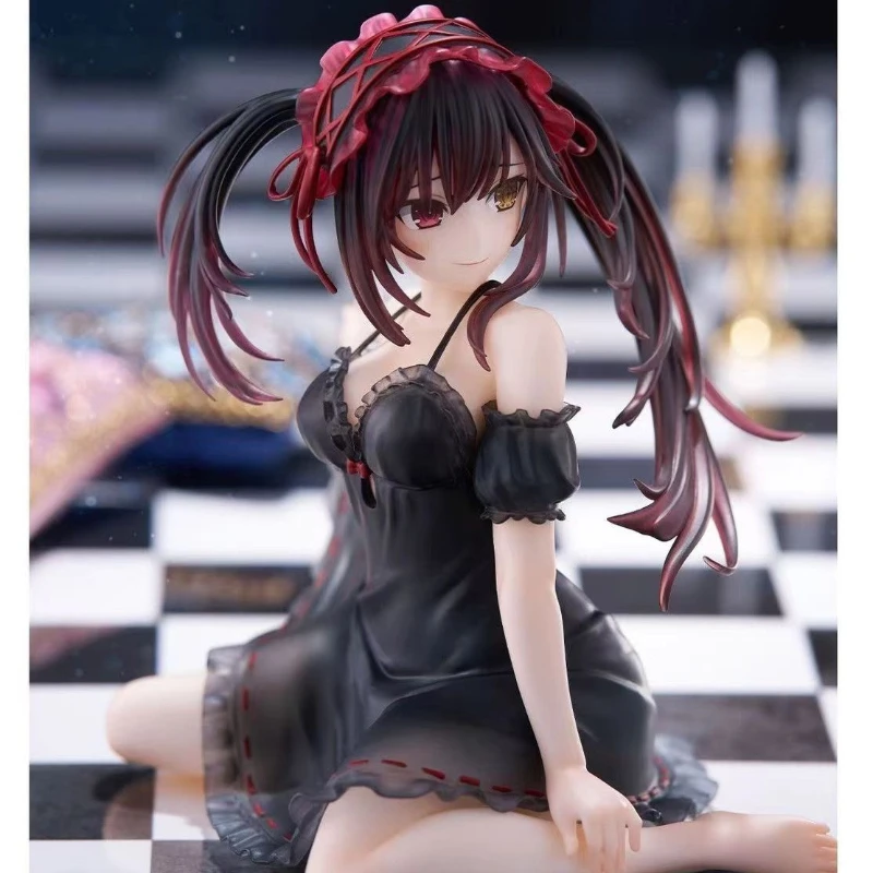 12 cm Incontri Battaglia Shizaki Pazzo Tre Pigiami Anime Figura bidimensionale Ornamento da tavolo Modello regalo