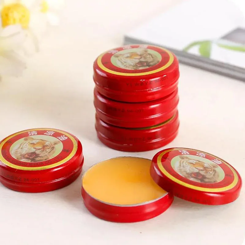 Natural Tiger Balm Essential Cool Oil Mosquito Repellent Itch Relieving Treatmentof Influenza Cold Headache Dizziness Balm