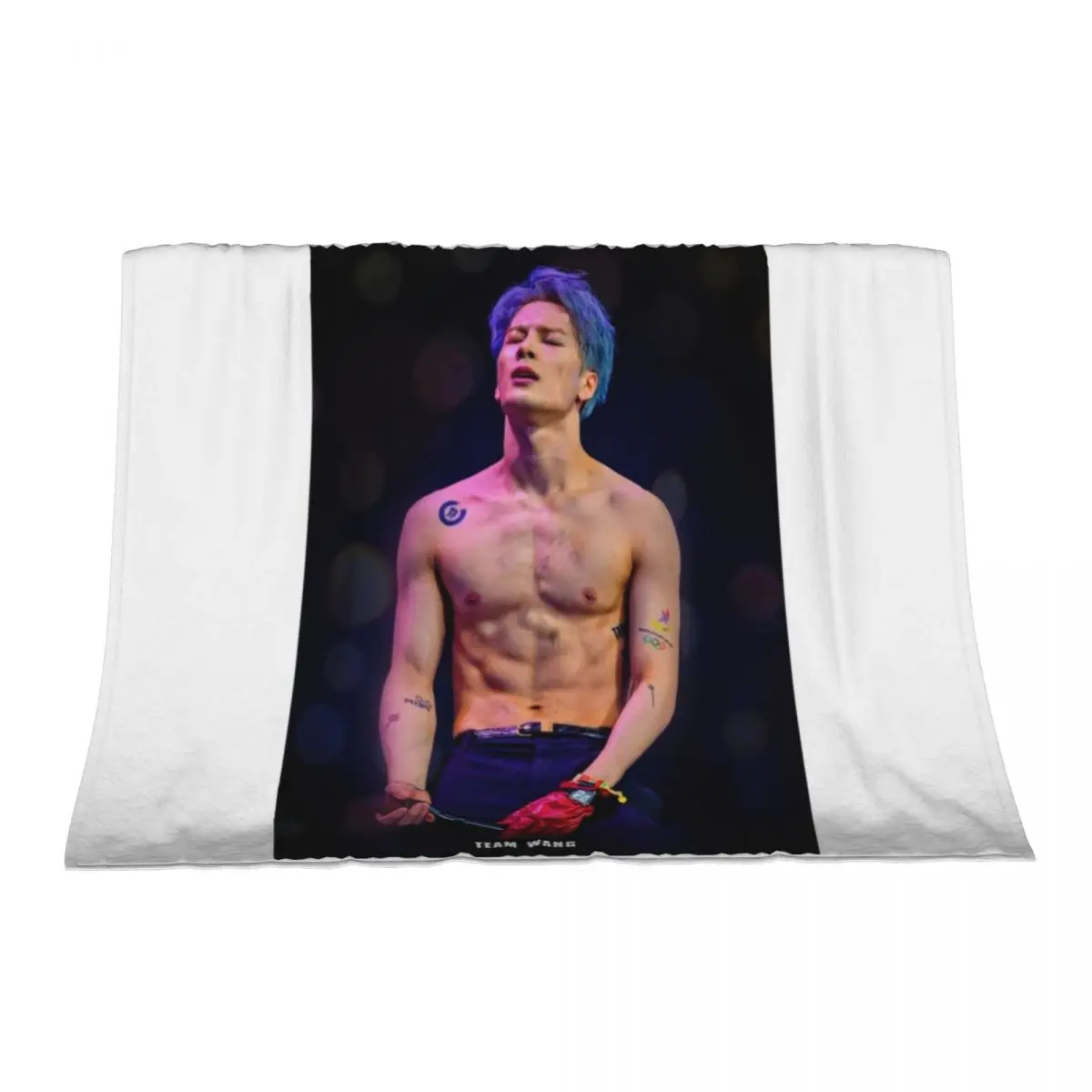 

jackson wang Throw Blanket Blankets For Baby Softest For Baby Cute Plaid Blankets