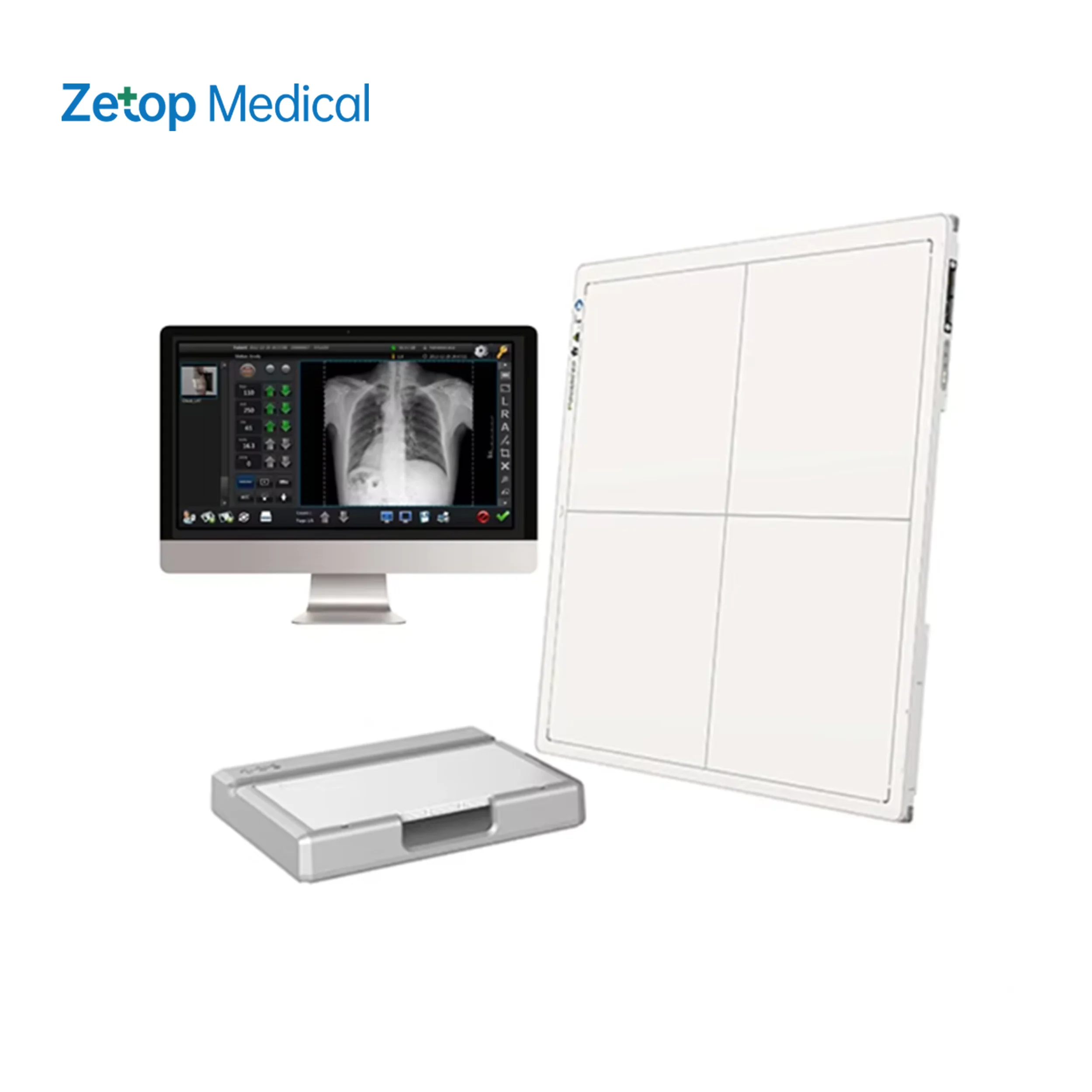 14*17 17*17 Inch High Resolution Wireless DR X-Ray Flat Panel Detector for Digital Radiography for Human Use