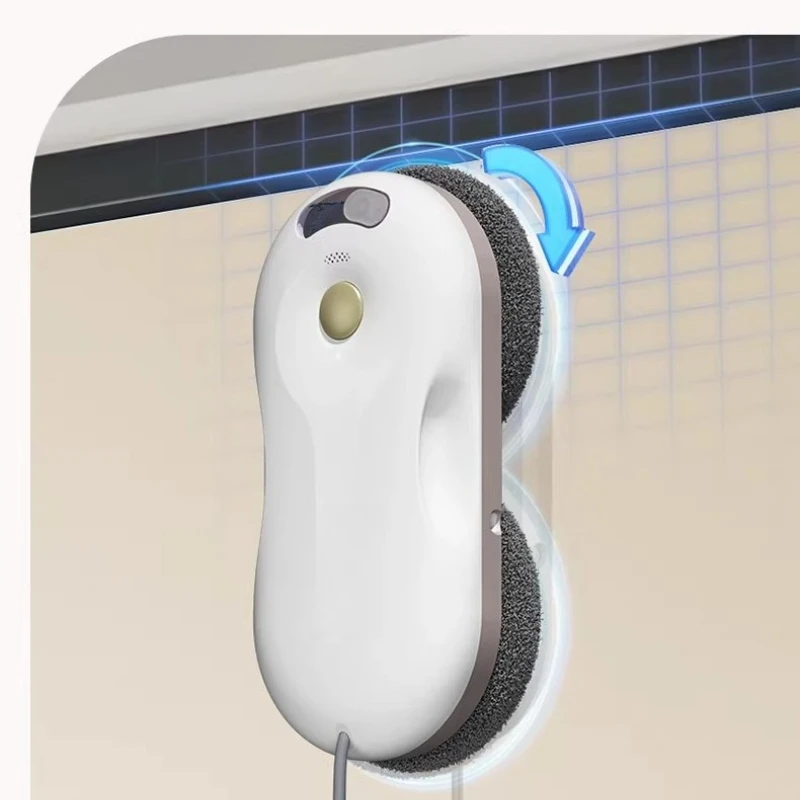 Automatic window cleaning robot, electric intelligent water spray glass cleaning artifact for home use