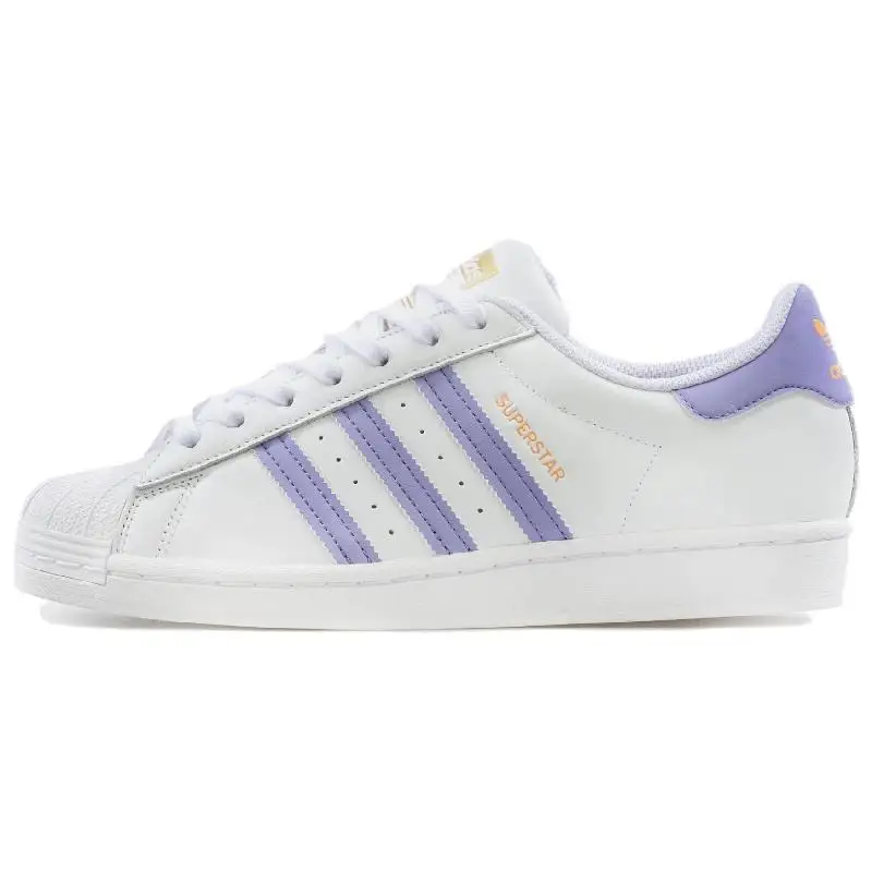 Adidas Superstar White Light Purple Sneakers shoes GX2537