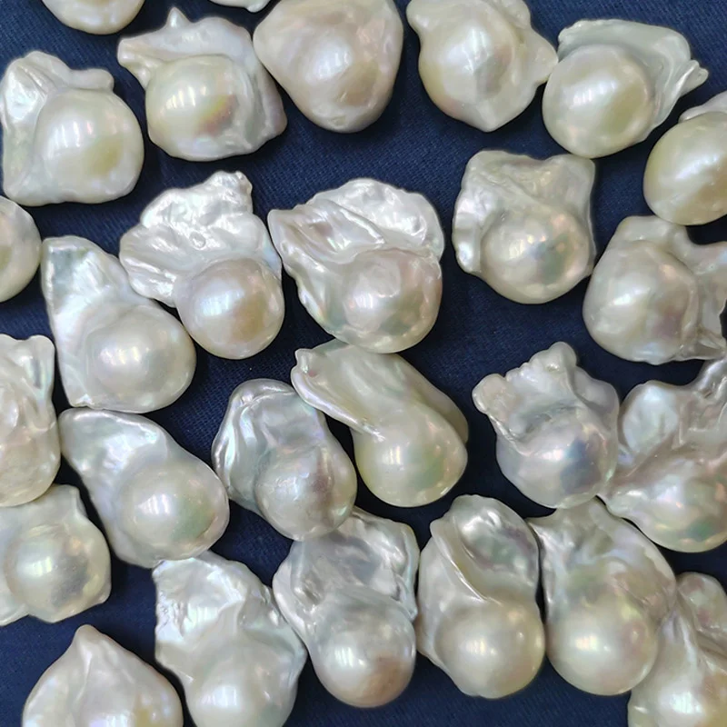 

3A сильный блеск натуральный пресноводный жемчуг в стиле барокко белый бисер для изготовления ювелирных изделий DIY женское ожерелье кольцо серьги большая скидка