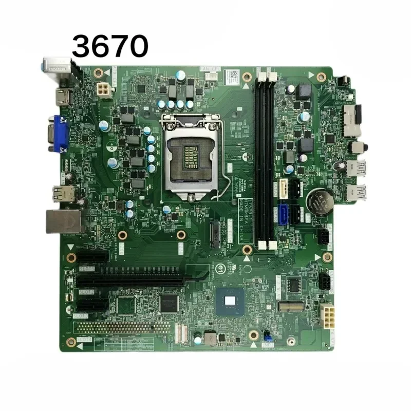 For Dell Inspiron 3670 Motherboard 17529-1 CN-0H4VK7 0H4VK7 H4VK7 LGA 1151 DDR4 Mainboard 100%Tested OK Fully Work Free Shipping