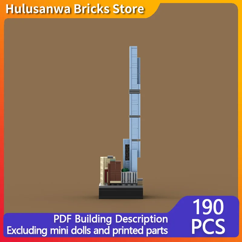 

City Street View Model MOC Building Bricks Central Park Tower Modular Technology Gifts Holiday Assemble Children Toys Suit