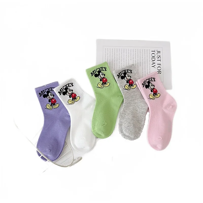 5 Pairs Baby Girl Boy Socks Toddler Cotton Baby Clothes Accessories Candy Color Combed Cotton Baby Socks