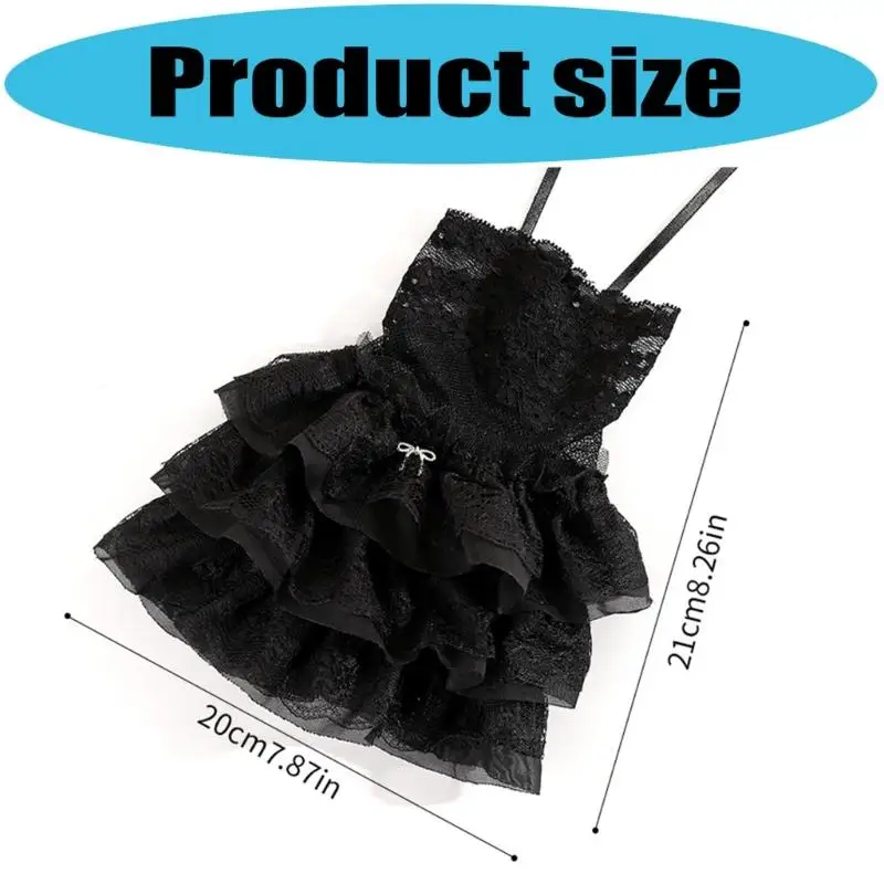 Jambières élastiques en dentelle respirante 652F, accessoires Costume pour jeux rôle, événements mode gothique