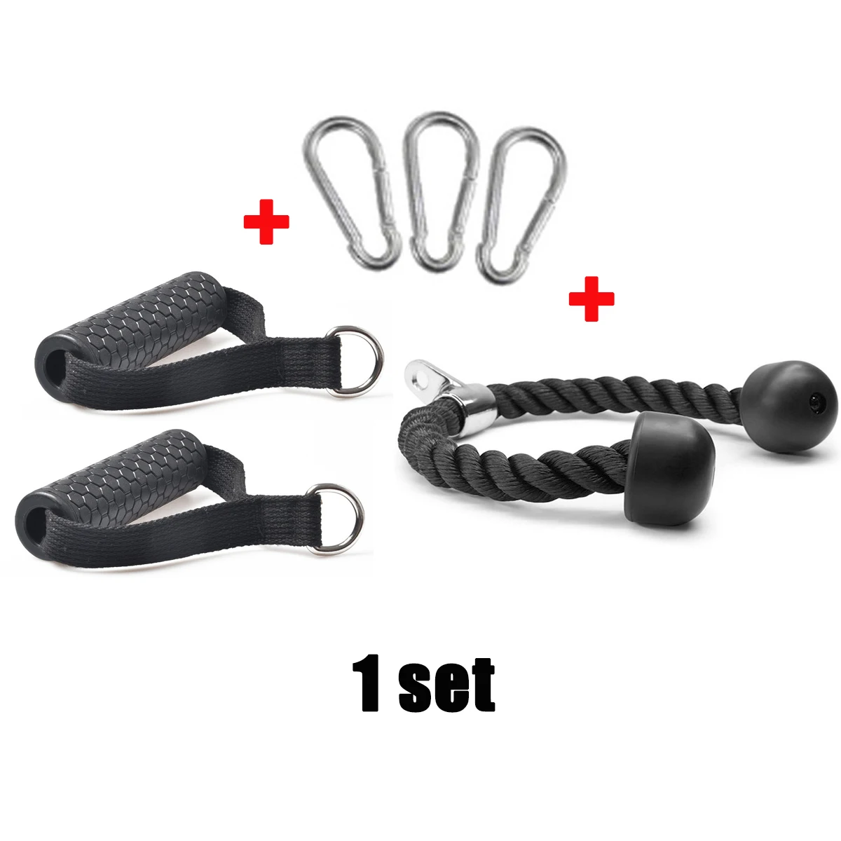 

Gym Accessories Tricep Rope Cable Pull Down Rope Exercise Equipment Weights Handles Workout Muscle Training For Fitness