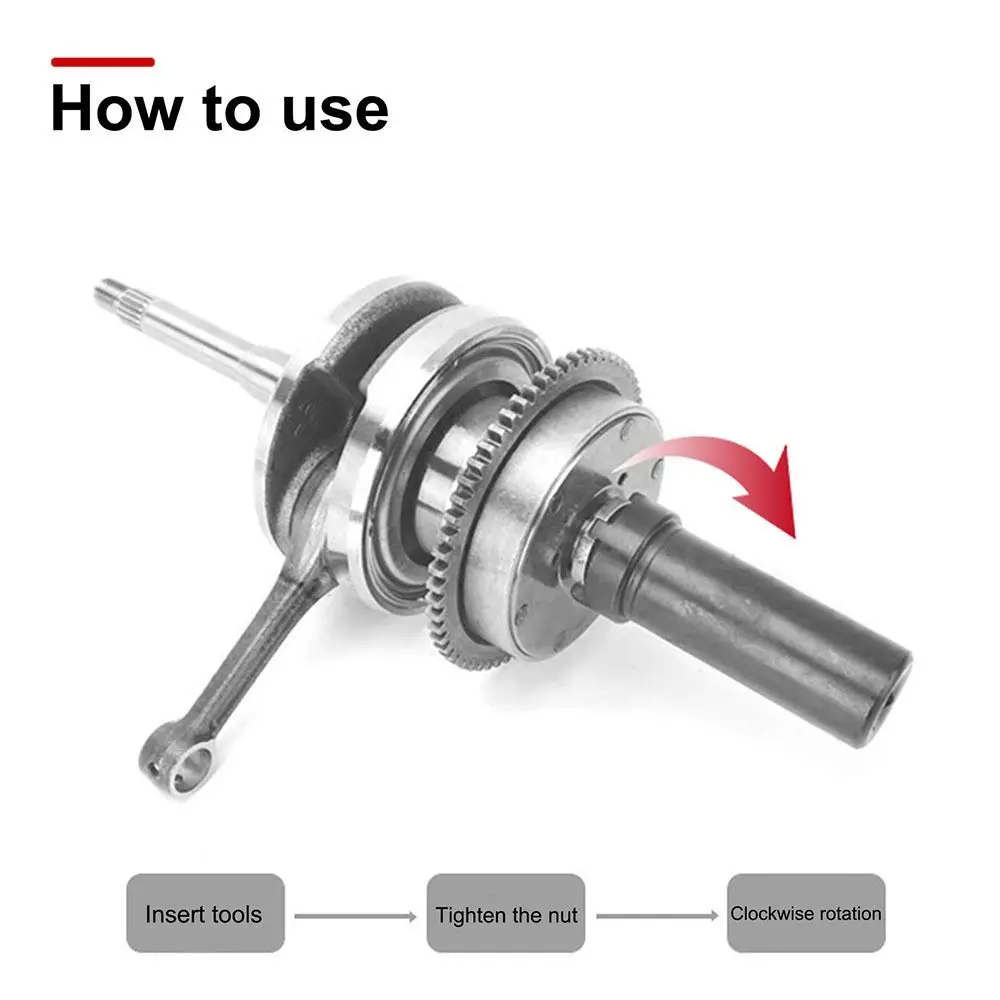 1Pcs New 18/20/22mm Clutch Sleeve Motorbike Nut Socket Wrench Nut Removal Tool Four-claw Lock Spanner for GY6 Clutch Nut