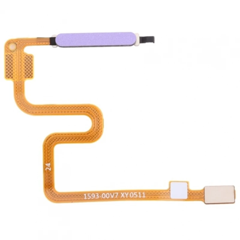 Fingerprint button for XIAOMI REDMI NOTE 9T 5G Reader CABLE FLEX SENSOR Purple # Xiaomi Redmi Note 9T 5G (M2007J22C)