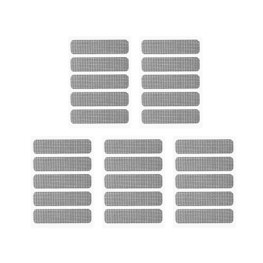 

25 шт., оконная нашивка для экрана, фиксирующая сетка, наклейки против комаров, ремонтная нашивка для экрана, дверная занавеска для дома