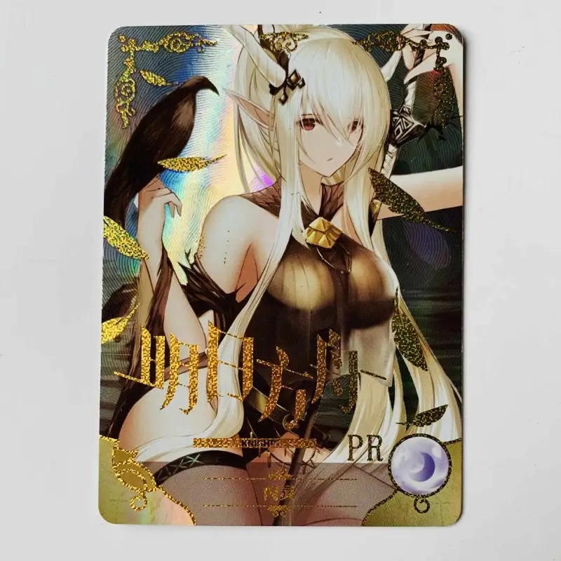 Goddess Story Rem Hayasaka Ai PR card cartoon Anime characters Bronzing collection Game cards Christmas birthday Children\'s toys