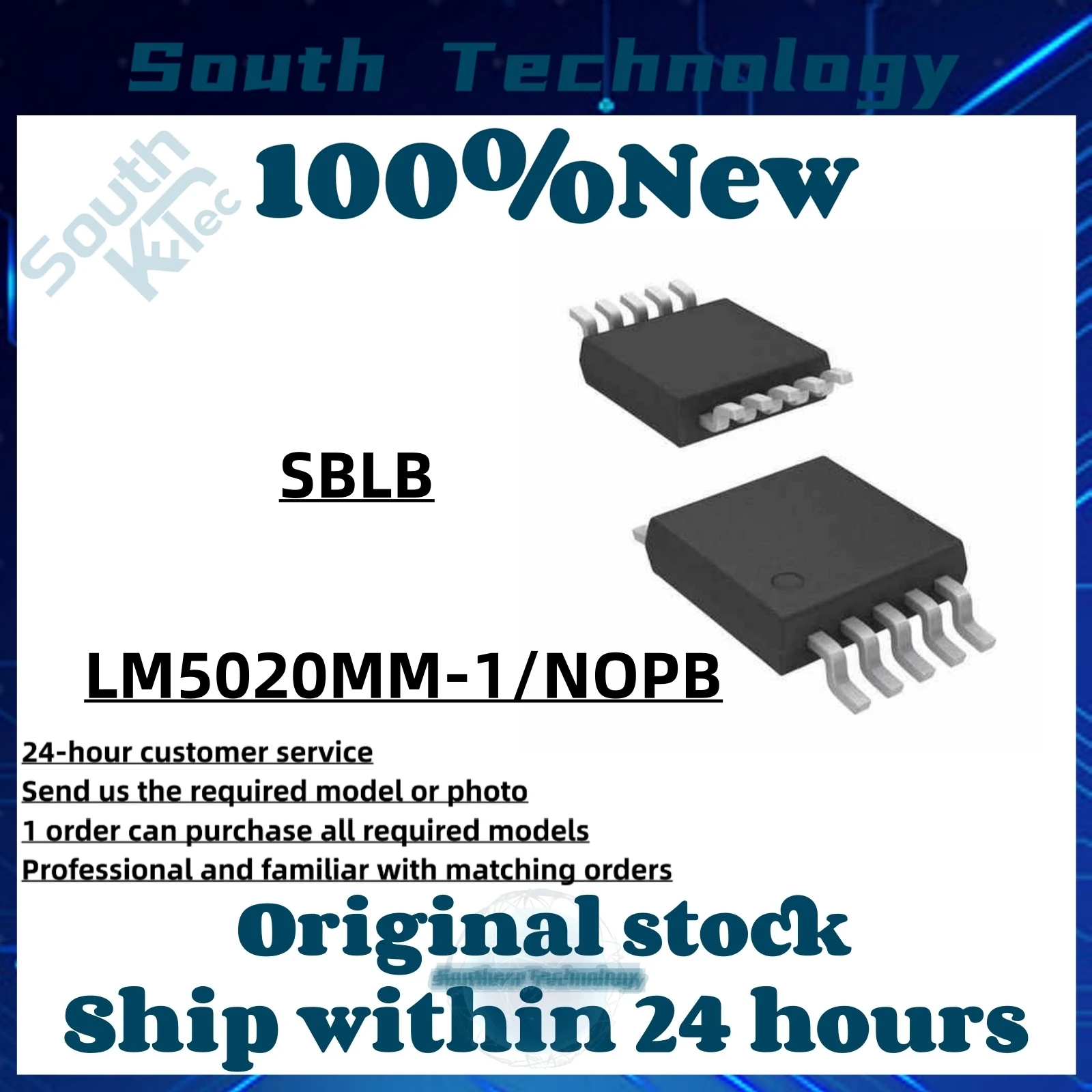 10Pcs/Lot SBLB LM5020MM-1 LM5020MM-1/NOPB LM5020 LM5020MMX-1 MSOP10 Brand new original in stock