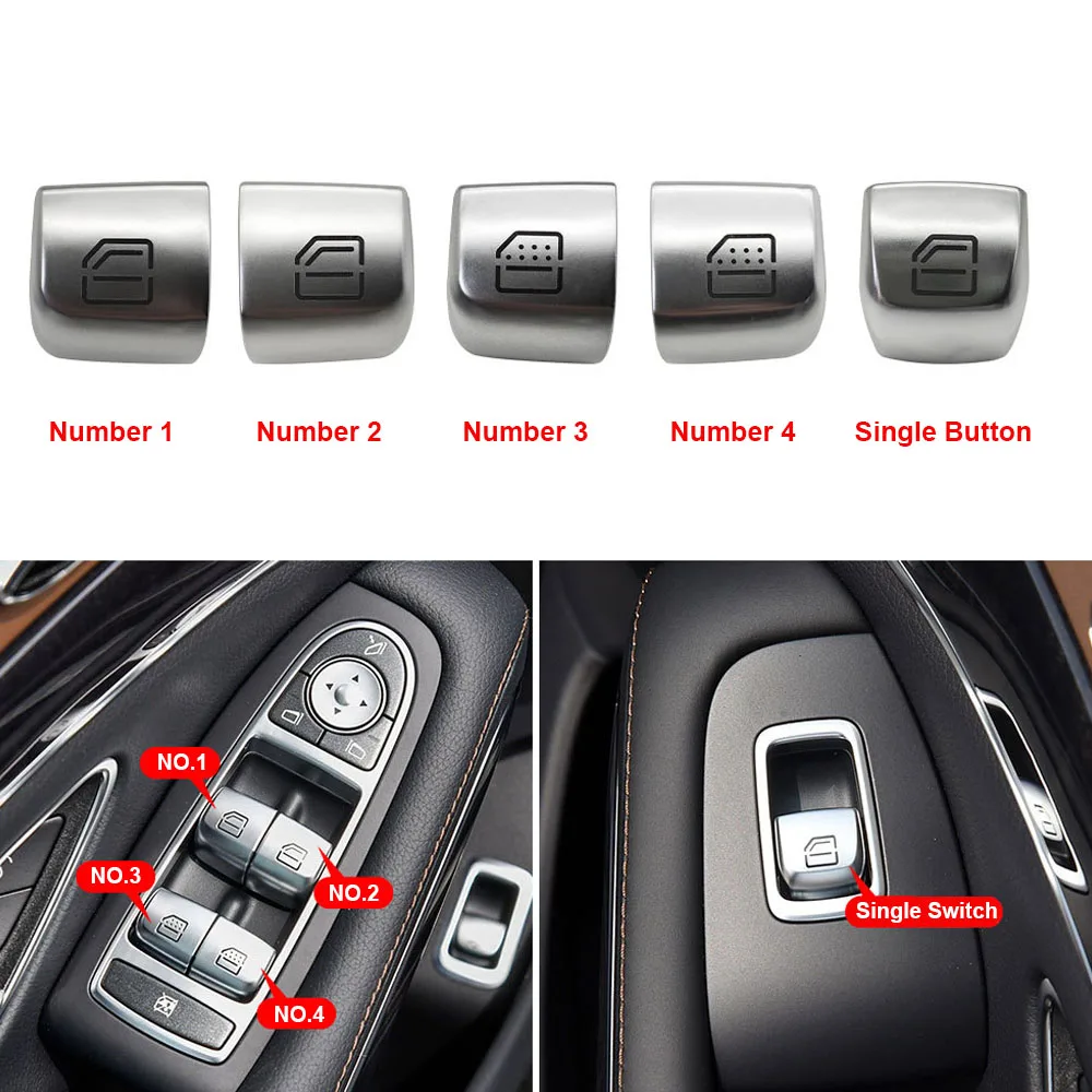 For Mercedes Benz S-Class W222 E-Class W213 Electric Power Master Window Switch Replacement 2059056811