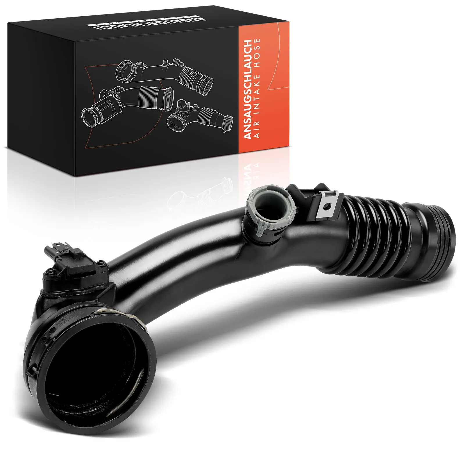 Frankberg 1x Ansaugschlauch, Luftfilter für BMW 7er F01 F02 F03 F04 X6 E71 E72 7609810 13717609810