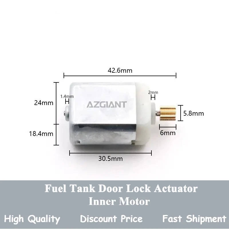 

AZGIANT Fuel Tank Door Cap Actuator Locking Opener Motor for Skoda Octavia Opel Vauxhall ASTRA J Peugeot 508 Replacement