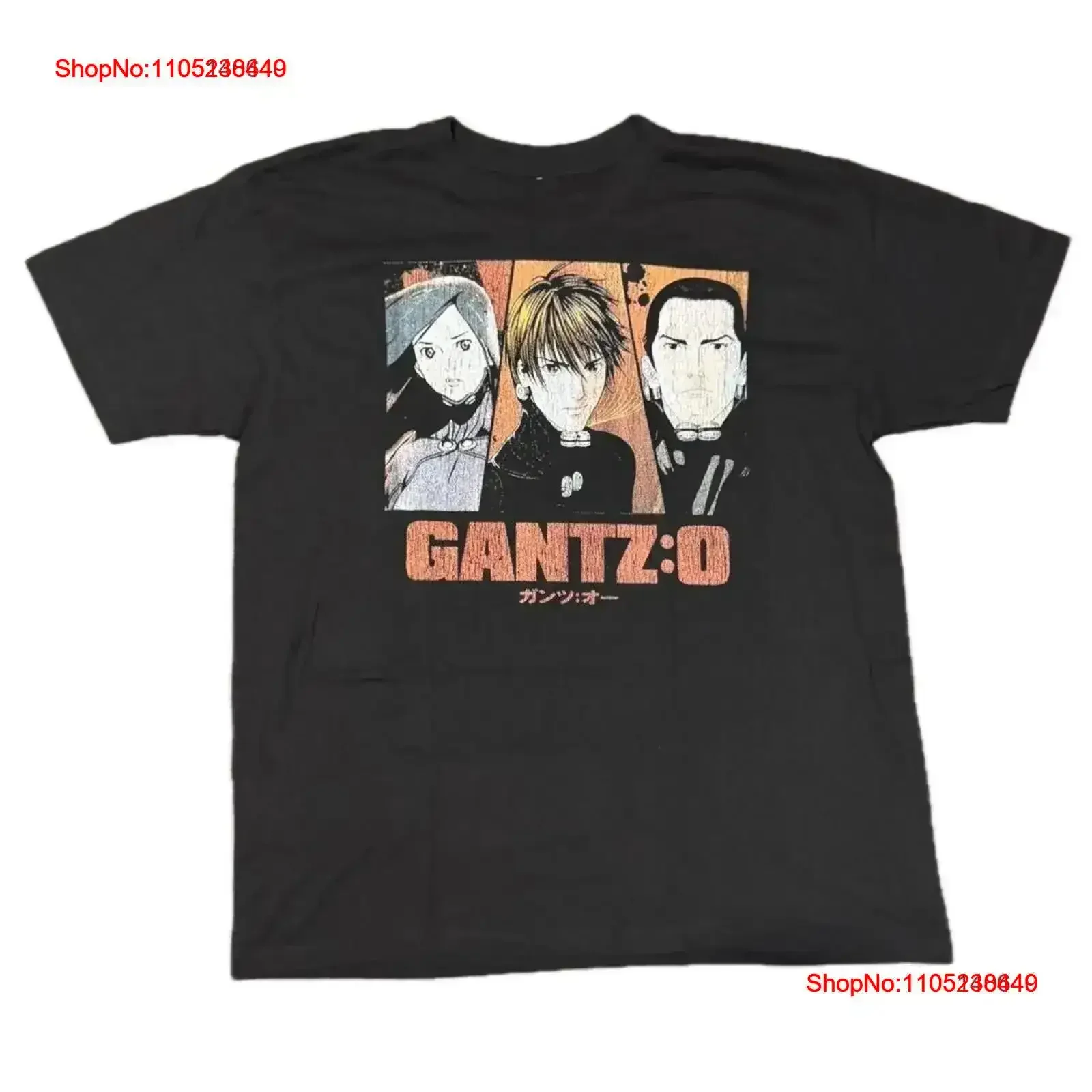 00s GANTZ аниме футболка XL No yp1583 винтажная стираная слегка универсальная уличная дизайнерская одежда homme Мягкая мода винтаж