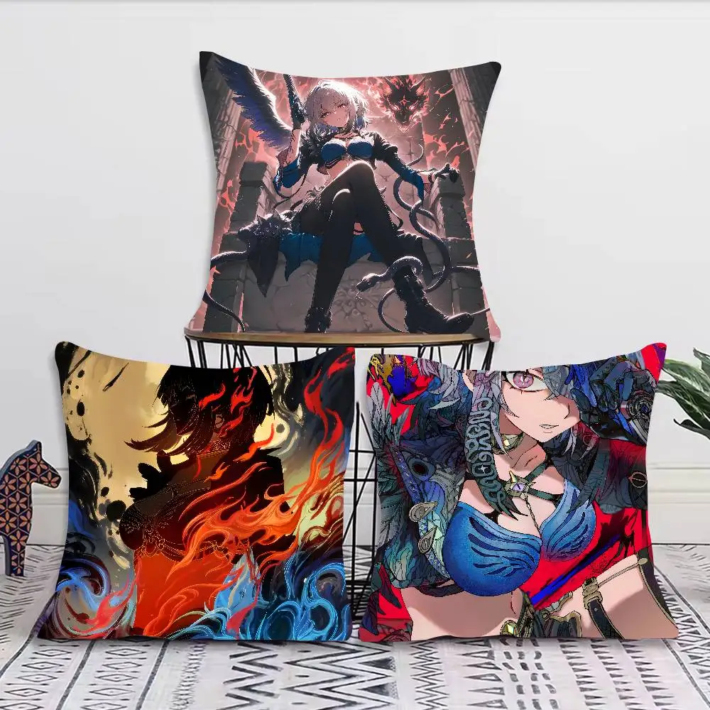 Galbrena Wuthering Waves Pillow Case Cushion Cover Decor Home Throw Pillow Covers For Couch Camping Pillow Cover Decorations