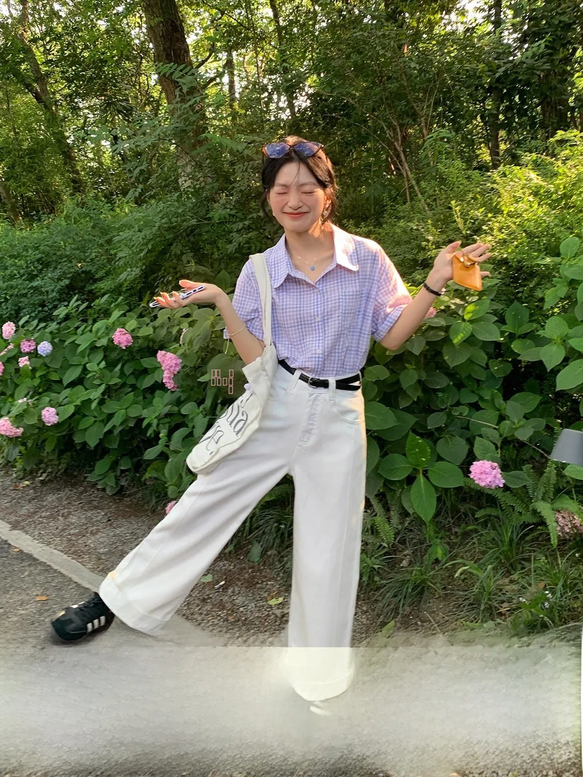 

Женские повседневные джинсы Sisilyon с прямыми штанинами, кружевной отделкой, двусторонним ношением, с отворотами, маленький размер, универсальные, удобные, дышащие, белые, P...